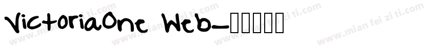 VictoriaOne Web字体转换